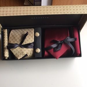 Gift Boxed Ties, Hankies, & Cuff Links